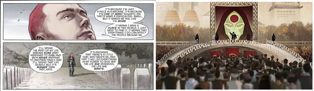 Separated at Draft: Asami Sato and Kate Kane 16