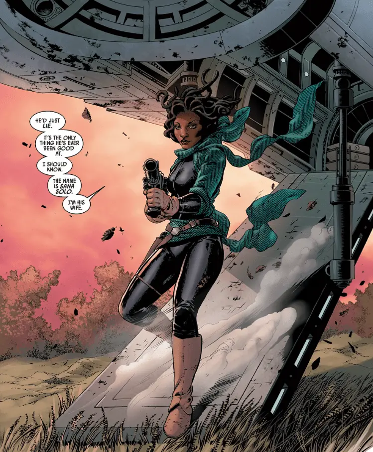 Five Awesome Women from Star Wars Comics 1 Sure you are...