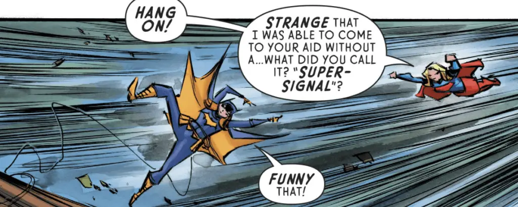 Supergirl Follows Batgirl to the Phantom Zone 7