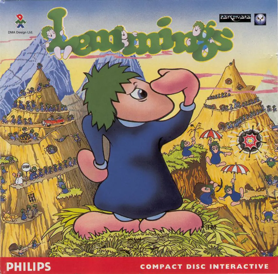 Lemmings Old Classic Retro Game Poster – My Hot Posters