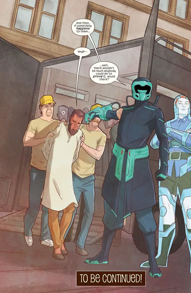 Discord holding Aamir captive in Ms. Marvel #20