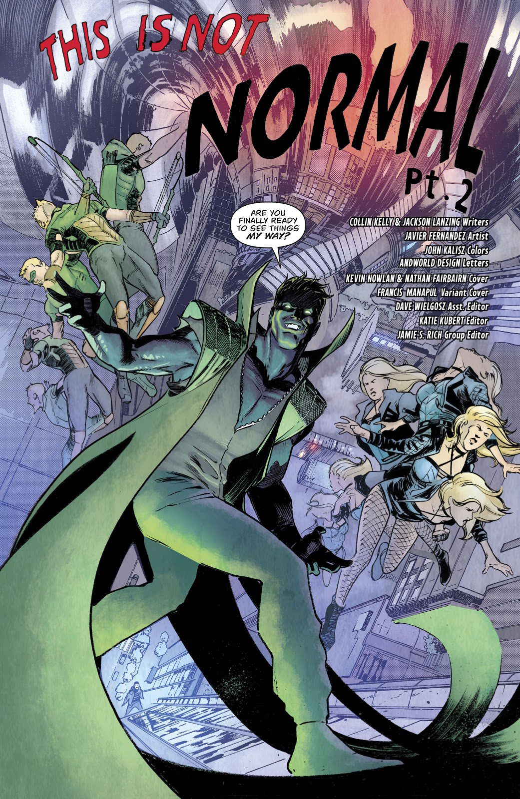 Defending the Green Arrow Rogues Gallery 3 Count Vertigo in Green Arrow