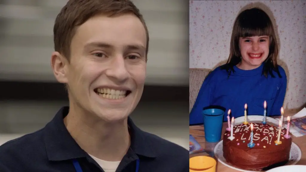 Keir Gilchrist as Sam Gardner in Netflix's Atypical, compared with an autistic girl