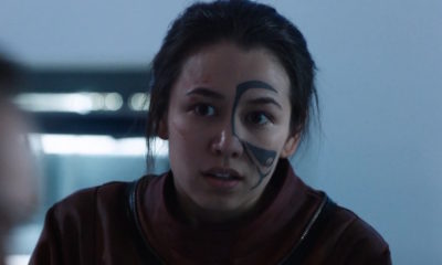 Luisa d'Oliveira as Emori in The 100 4x13 "Praimfaya"