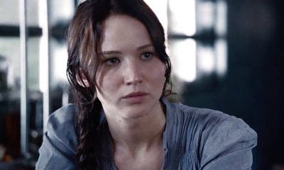 Jennifer Lawrence as Katniss Everdeen in The Hunger Games (2012)