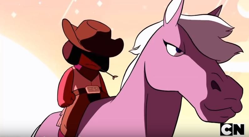 the question ruby amethyst horse