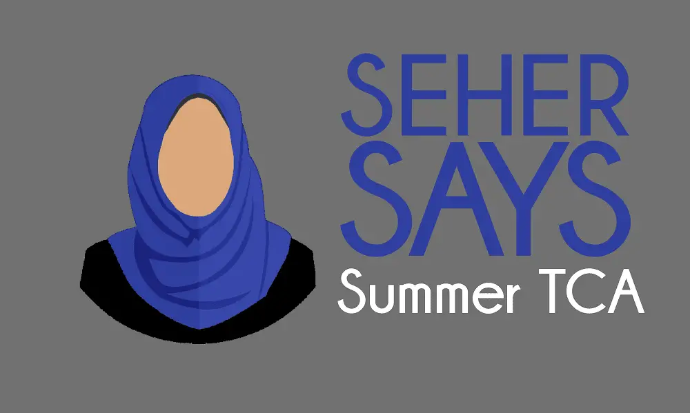 Seher Says Logo Summer TCA