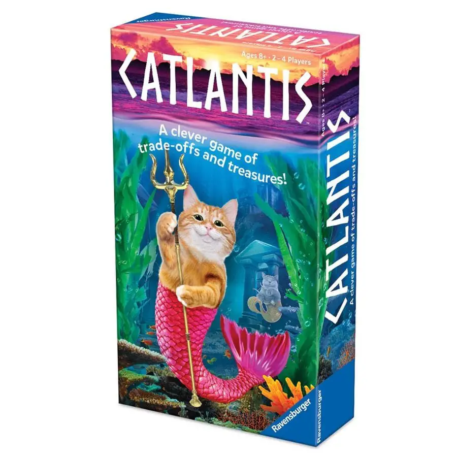 Catlantis by Ravensburger The Purrfect Cat Themed Card Game 2 to 4 Players for sale online 
