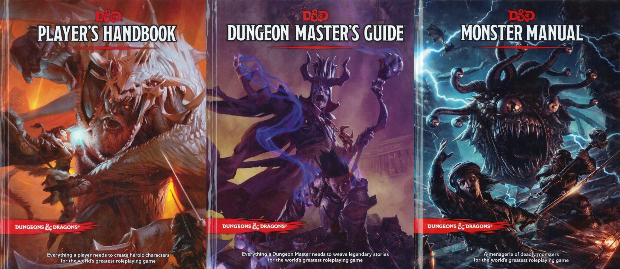 Dungeons & Dragons Fifth Edition books