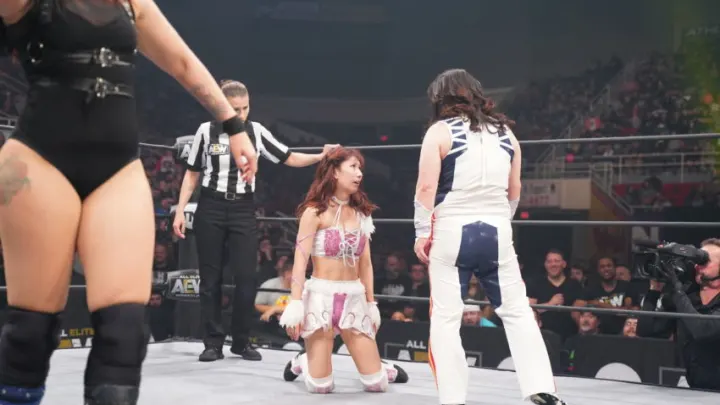 Emi and Riho face off at AEW Dynamite