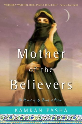 book cover of Mother of Believers with a picture of Aisha wearing a niqab