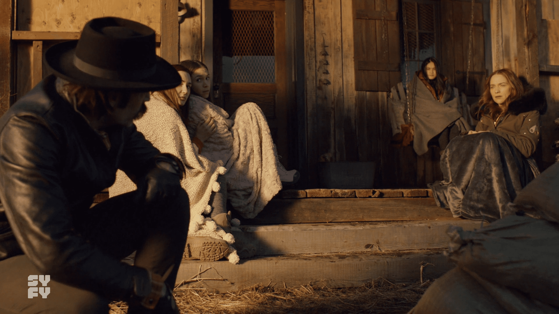 War Is On the Horizon for Wynonna Earp 1 Wynonna, Waverly, Nicole, Rachel and Doc taking a respite after almost burning