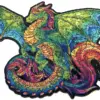 purfect puzzles colorful dragon