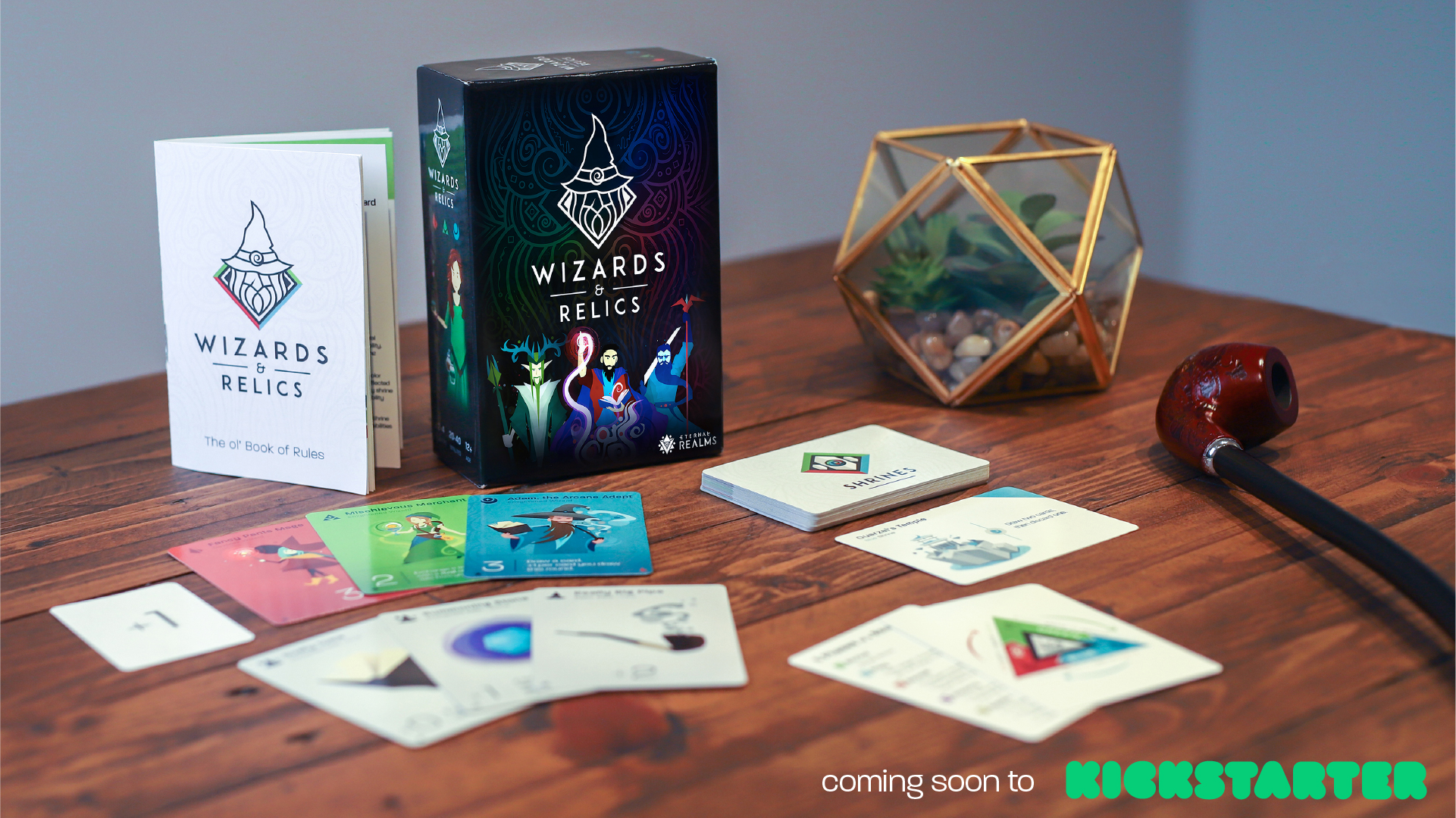 Kickstarter Preview: Wizards & Relics 1