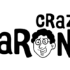 crazy aaron's putty logo with a face in the place of the letter o