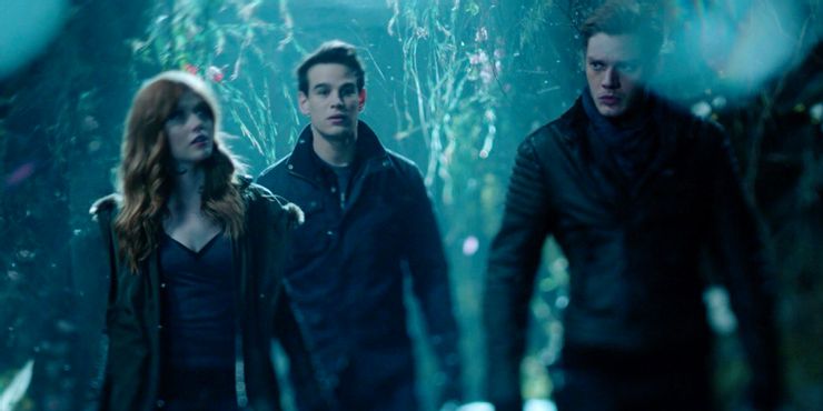 Clace, Simon the love triangle