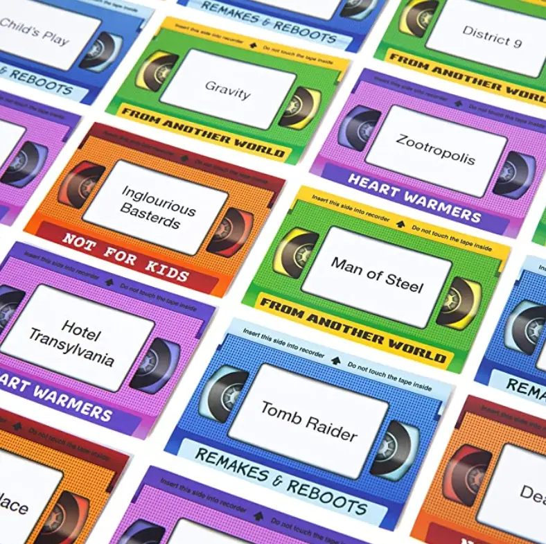 Blockbuster Returns Brings Hilarity 2 Movie Party Games 2 blockbuster returns movie cards
