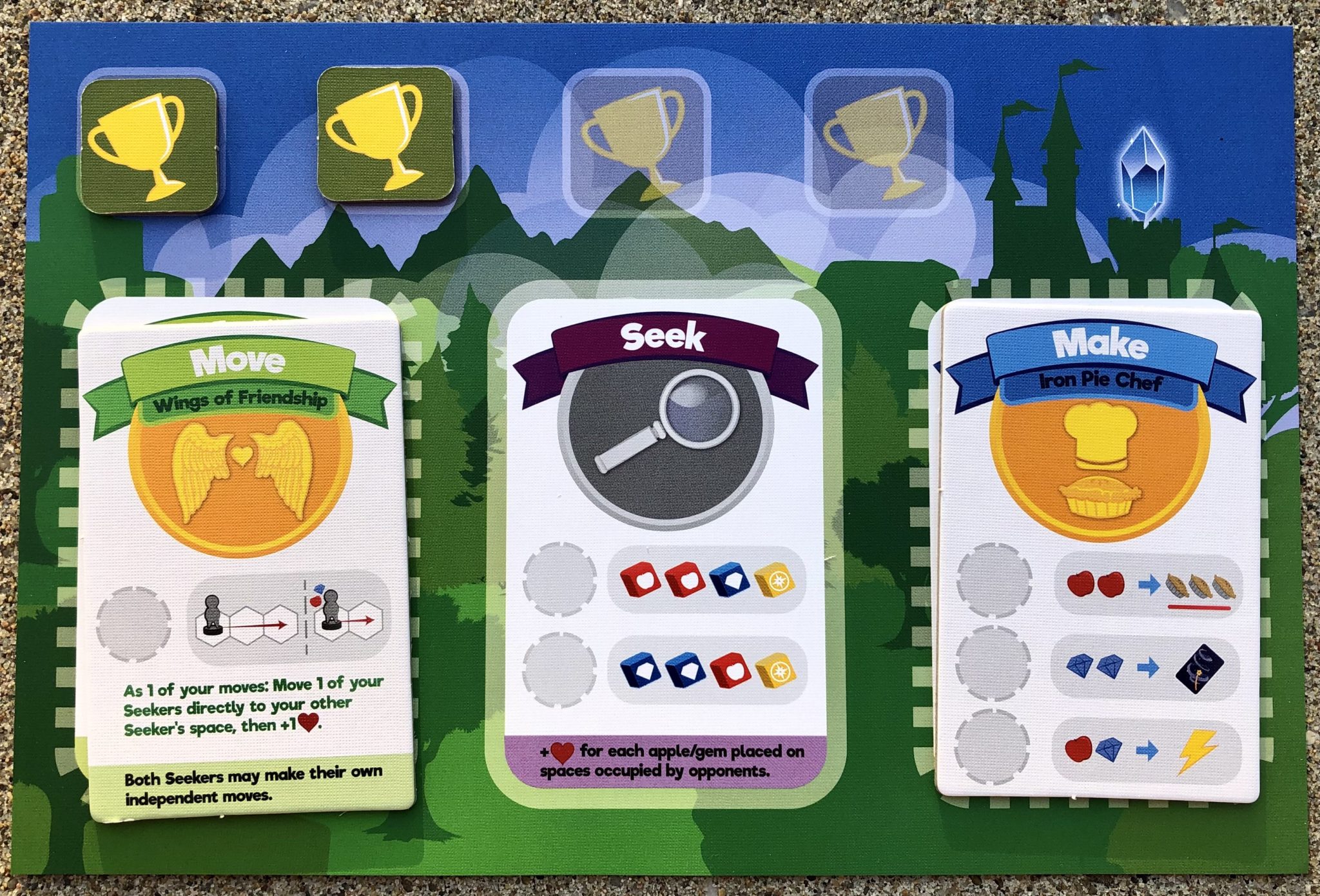My Little Scythe - A Proven Classic, Simplified? 3 My Little Scythe player board