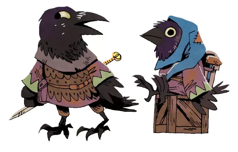 Corvid Conspiracy members from Root Underworld