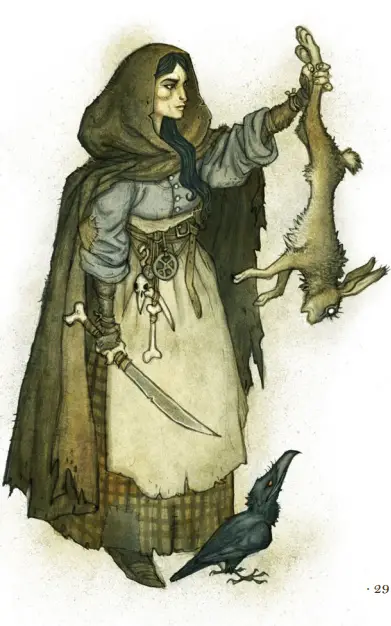 The Occultist, a class in Vaesen