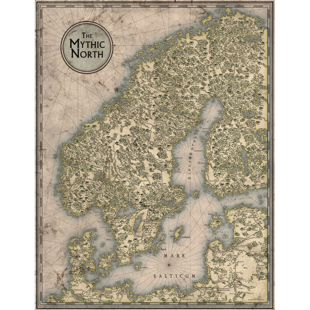 Vaesen map