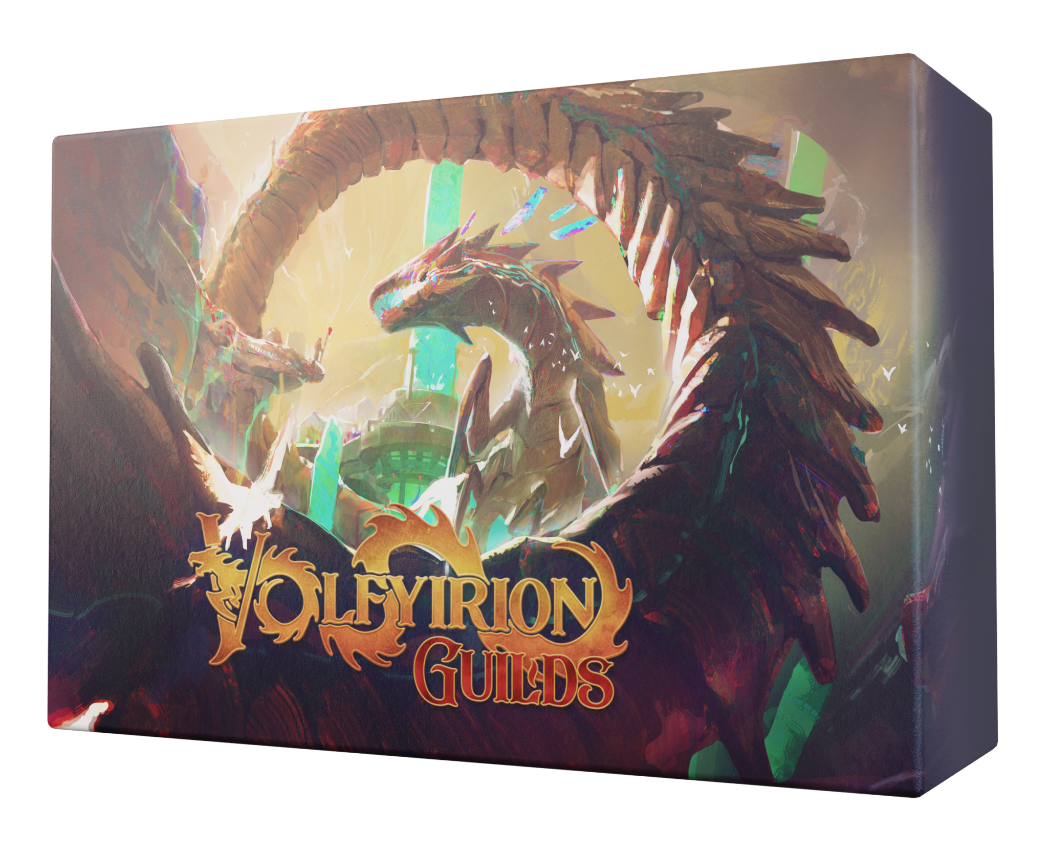 Volfyirion Guilds board game box