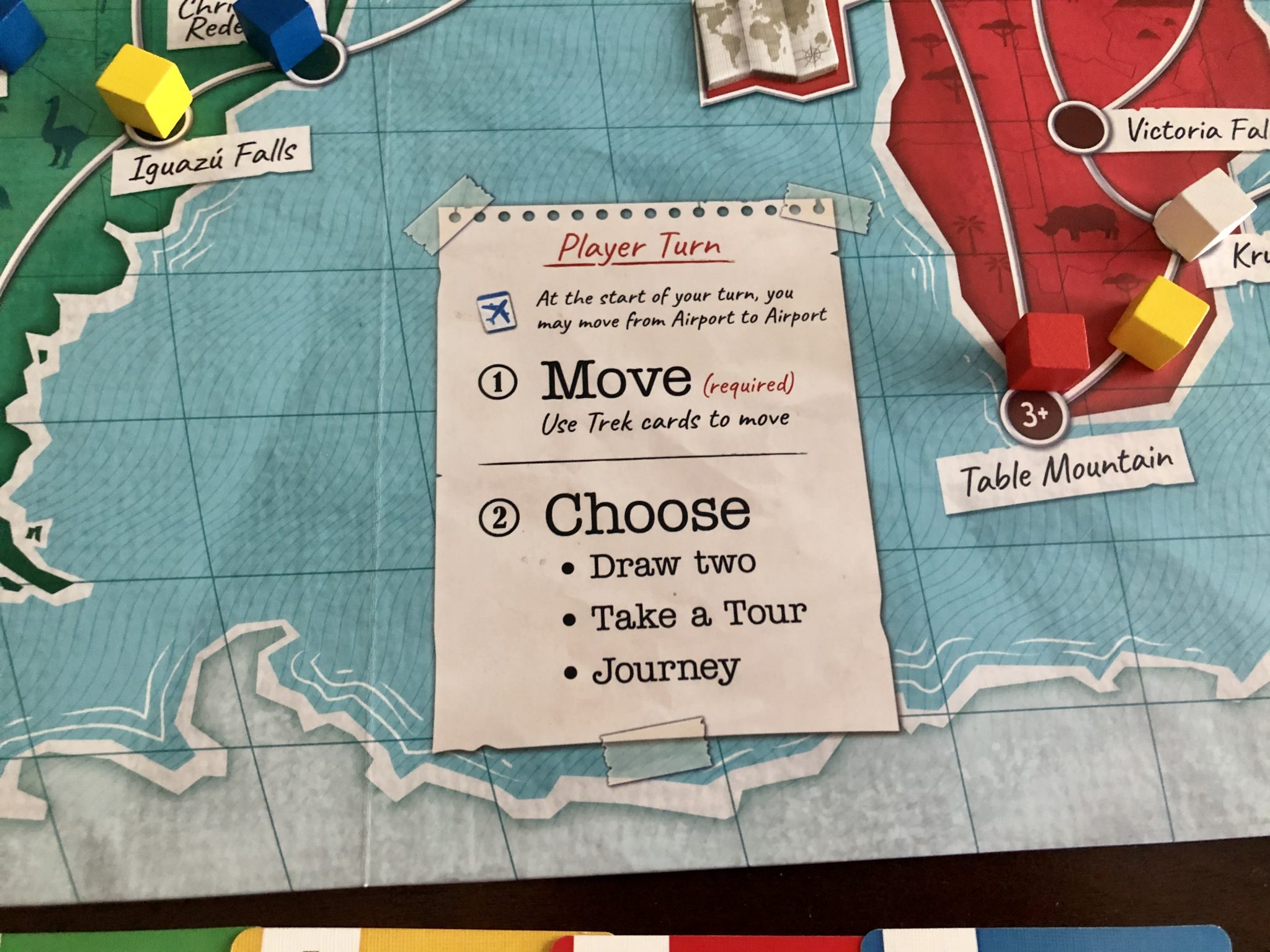 Trekking the World - Maybe the Only Way to Travel These Days 5 Trekking The World player turn actions