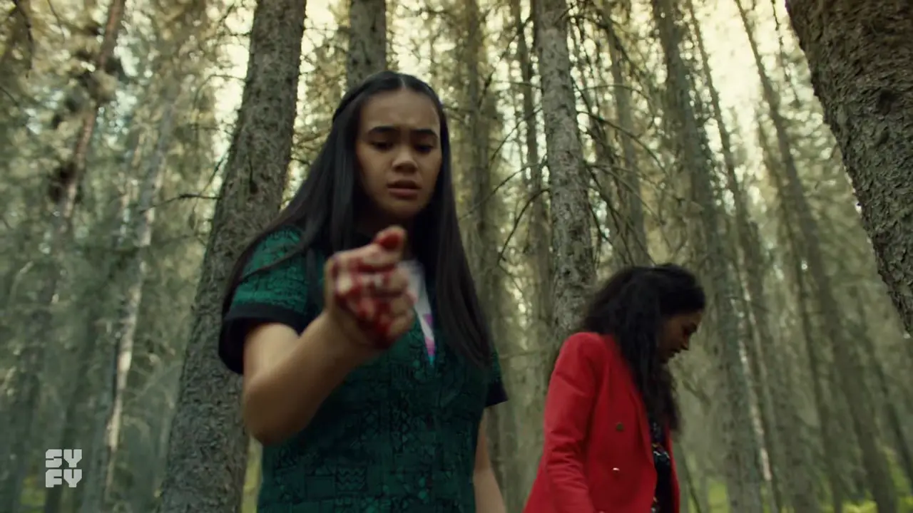 All Angels Must Go Home on Wynonna Earp 1 Rachel and Cleo