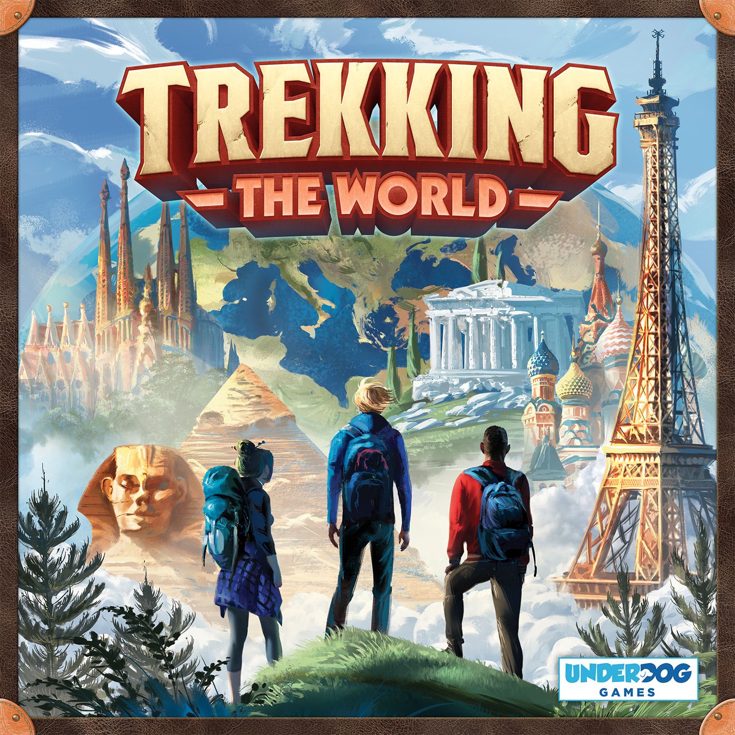 Trekking The World box cover art

