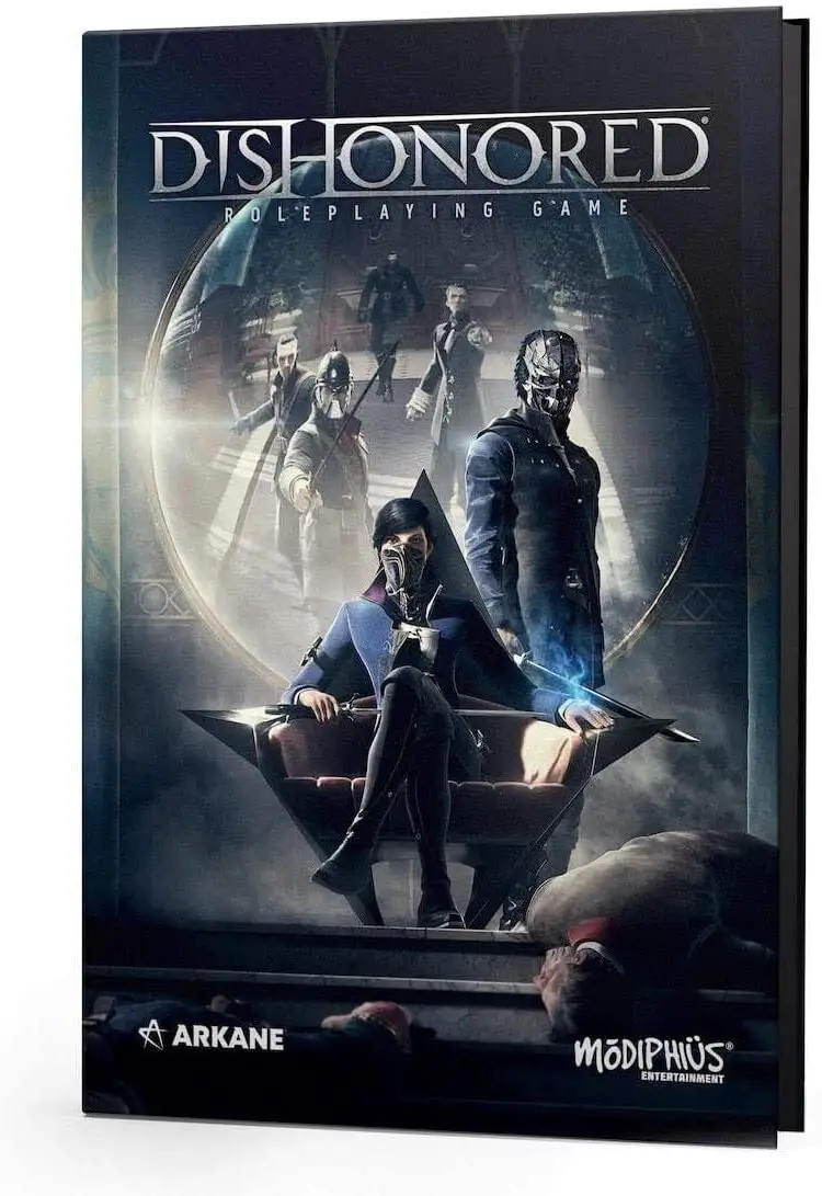 Dishonored The RPG Review: Adventures By Gaslight In A World You Alter 1 Dishonored RPG book
