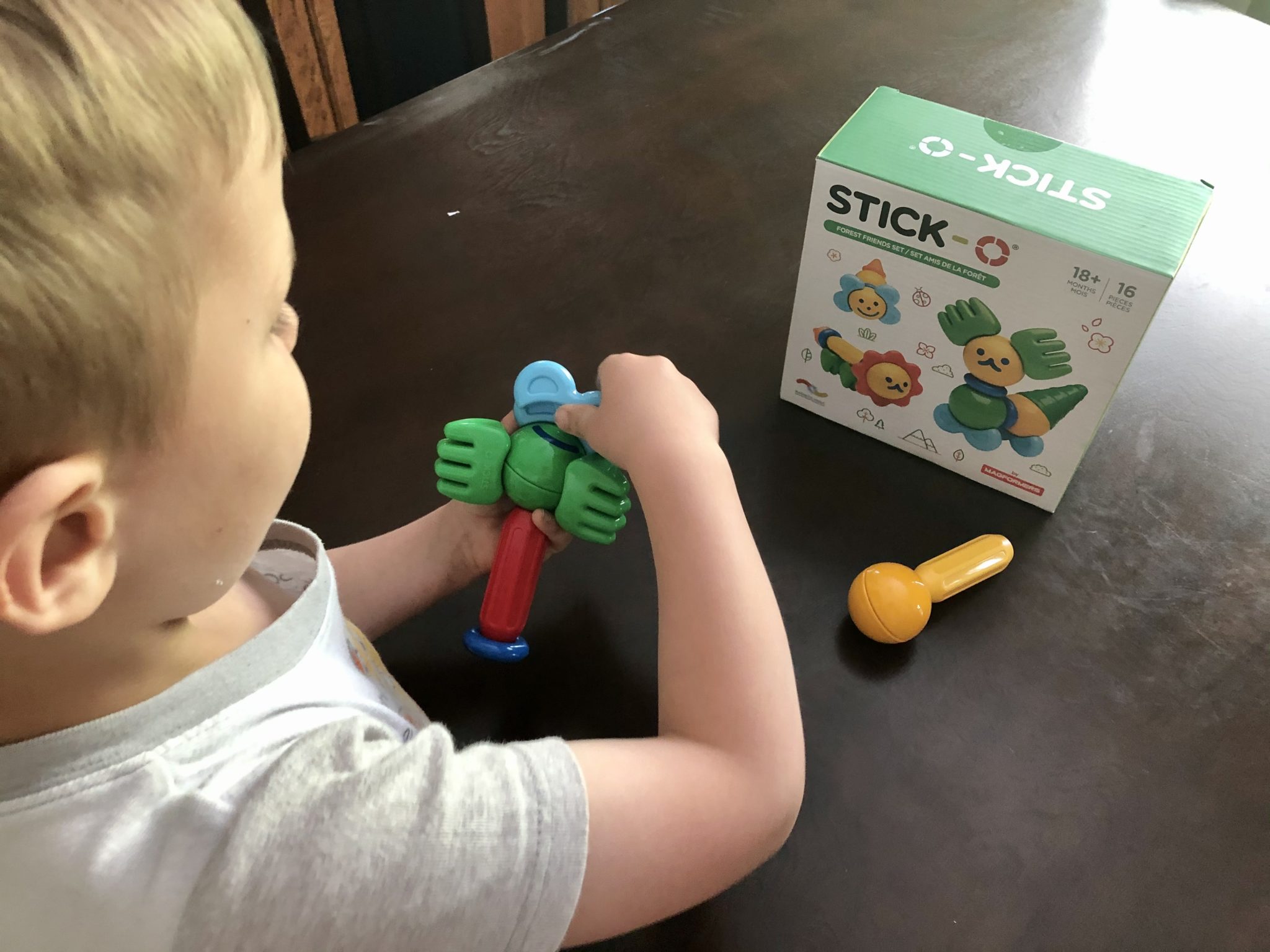 Stick-O - A Stunning Magnetic Toy For Toddlers 3 Stick-o toy forrest friends in action