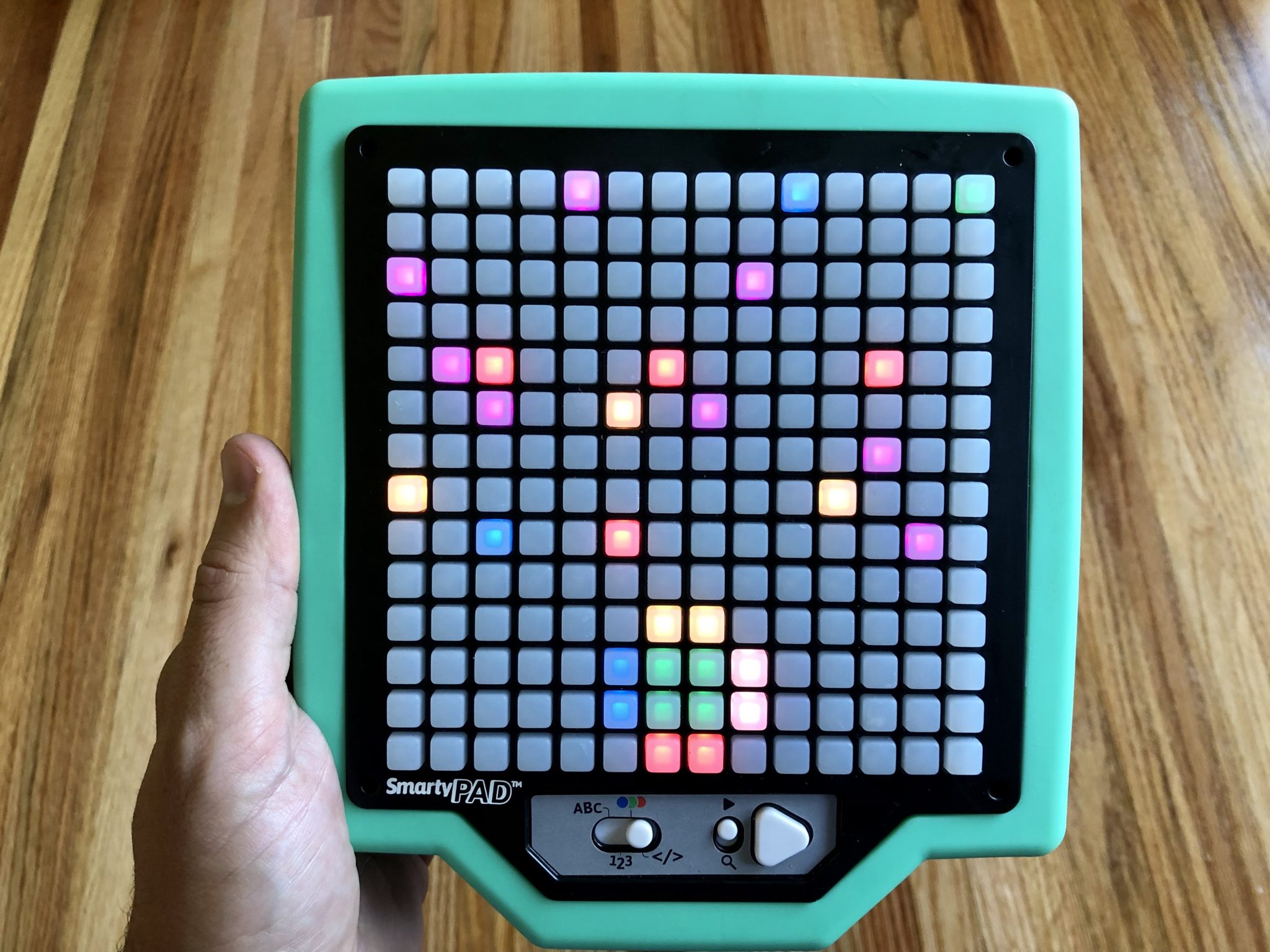 Smarty Pad Is The Smarty Pants Electronic Game for Kids 2 Smarty Pad in action
