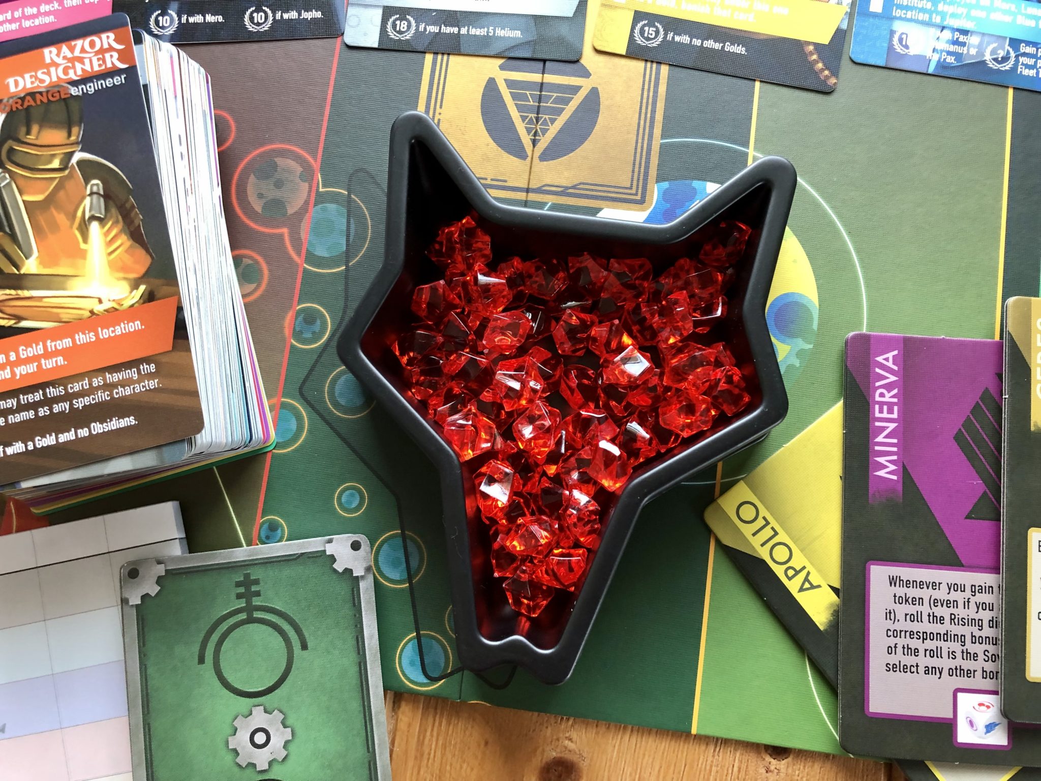 Red Rising - 14 Castes In A Novel Based Card Game 3 Red Rising Helium Tokens