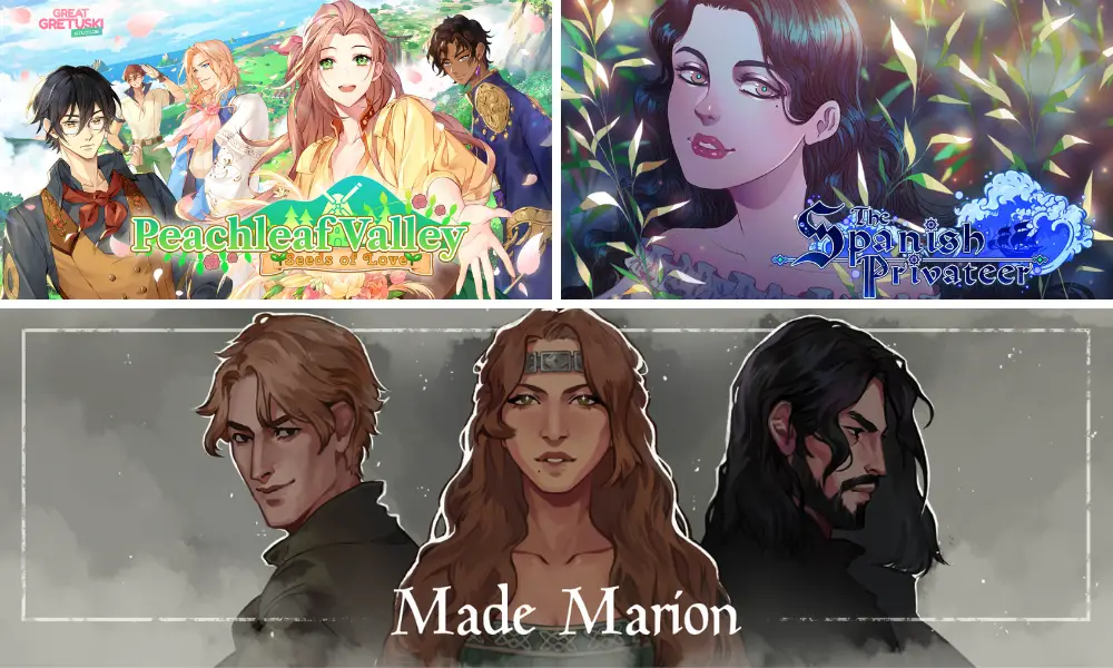 Top Ten Best Otome Games - VN Game Den