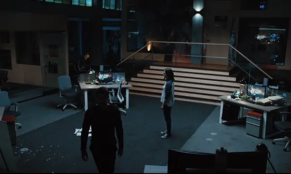 Mythic Quest Season 2 Is Bittersweet, But Occasionally Beautiful 2 Ian walks away from Poppy in a dimly lit Mythic Quest office