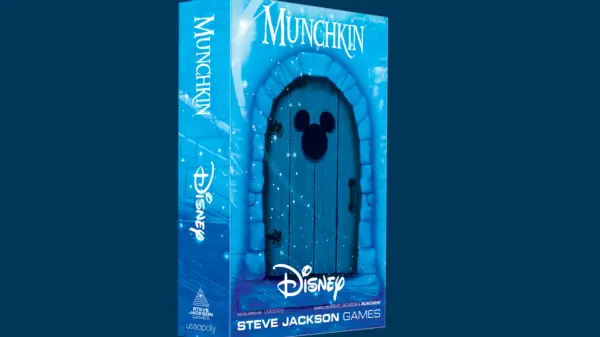 blue box with disney munchkin and mickey mouse symbol