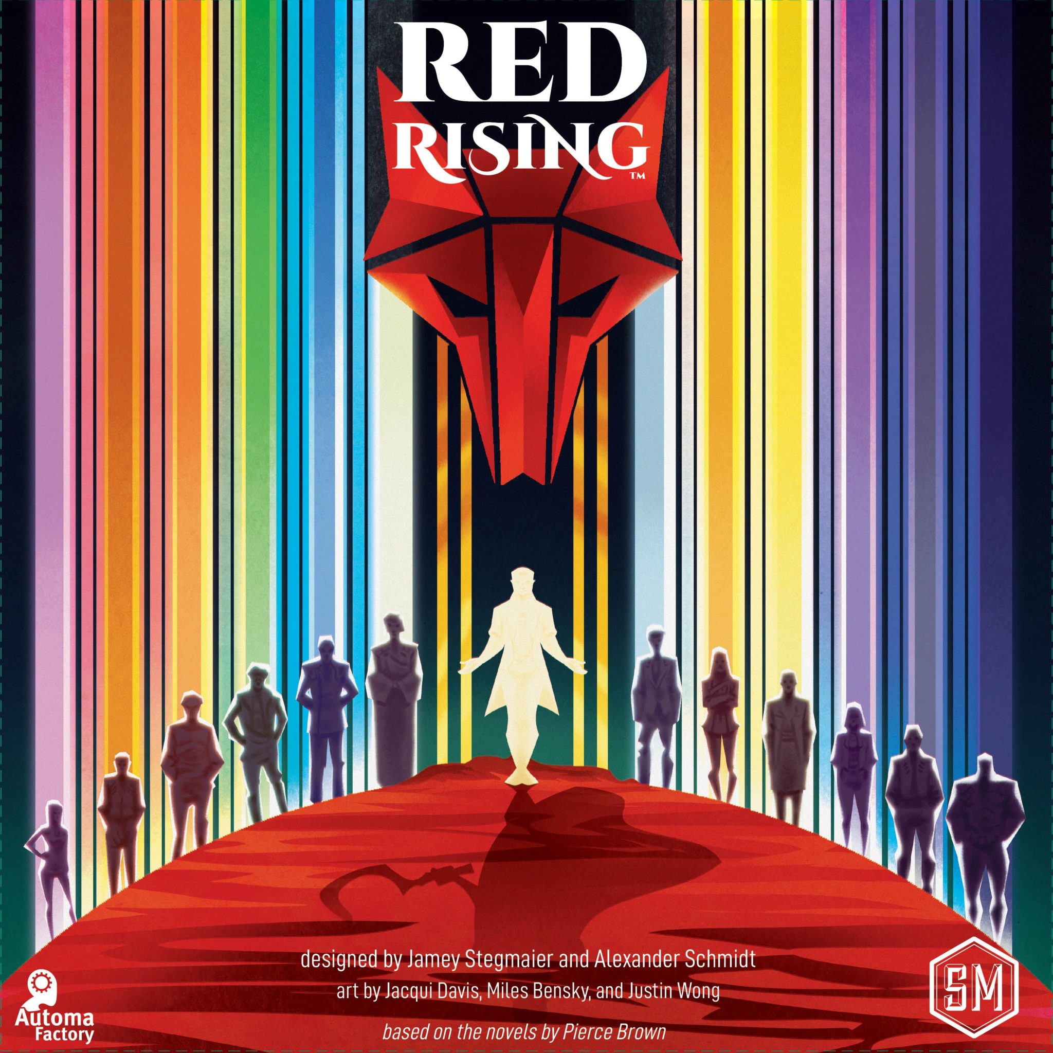 Red Rising - 14 Castes In A Novel Based Card Game 1 Red Rising Box Cover