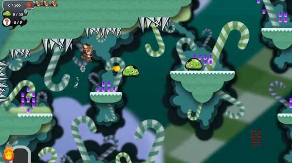 Miko Adventures Puffball Provides A Perilous 2D Platformer 2 Miko Adventures Challenge
