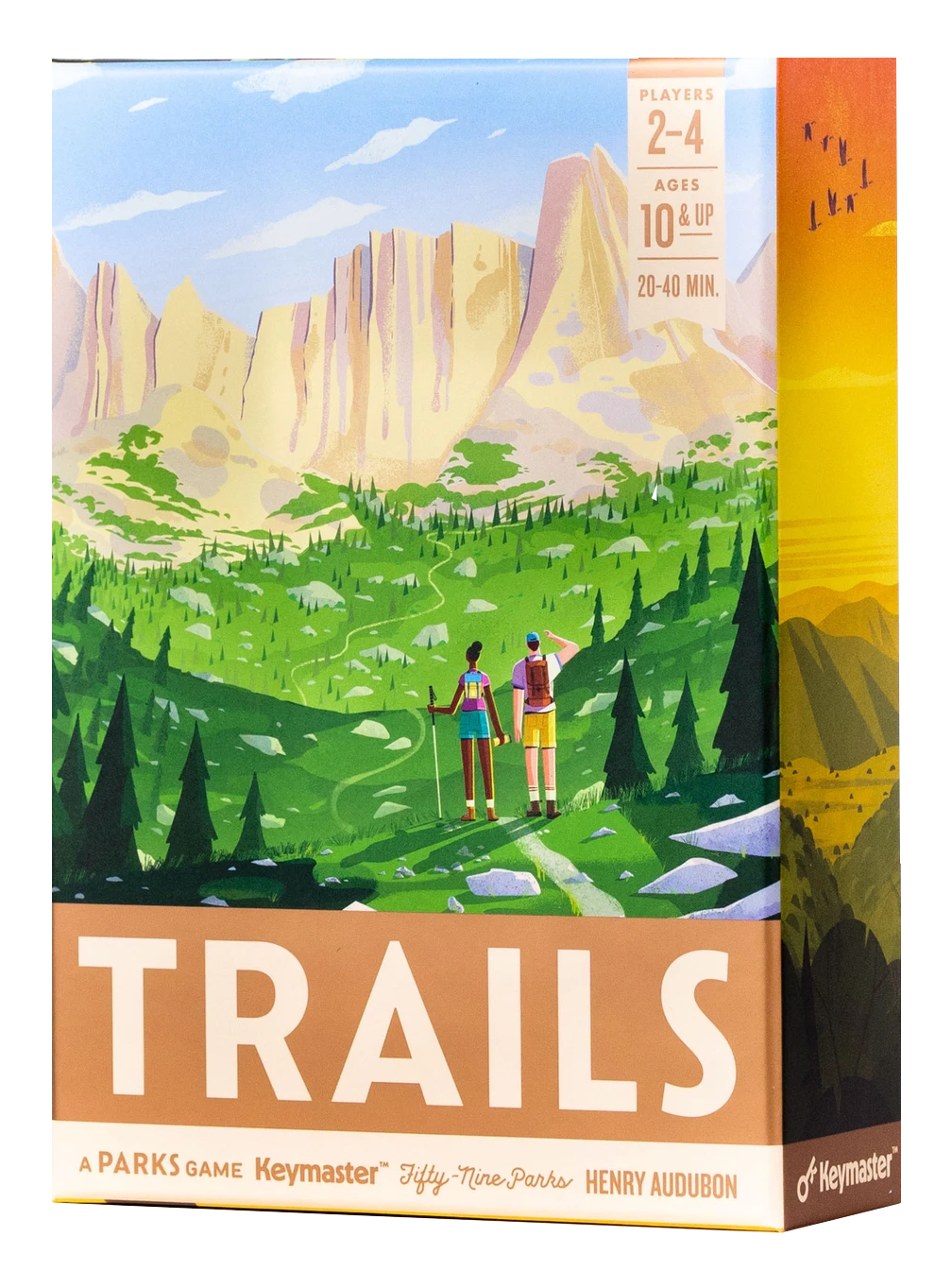 Trails board game box