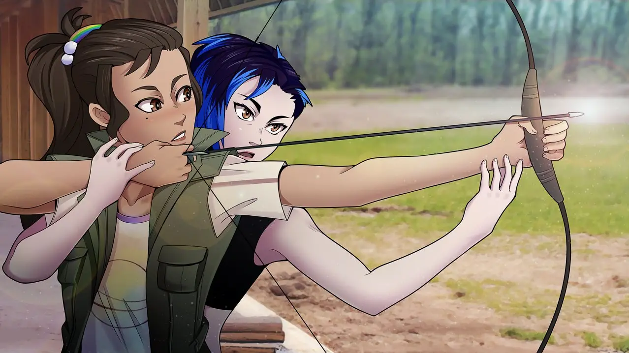 Camp Palut archery lesbian