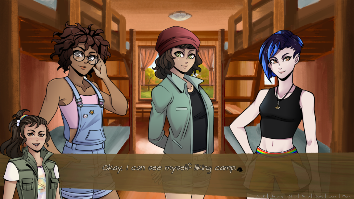 Camp Palut is a Cute and Sapphic Experience in the Woods 1 Camp Palut love interests