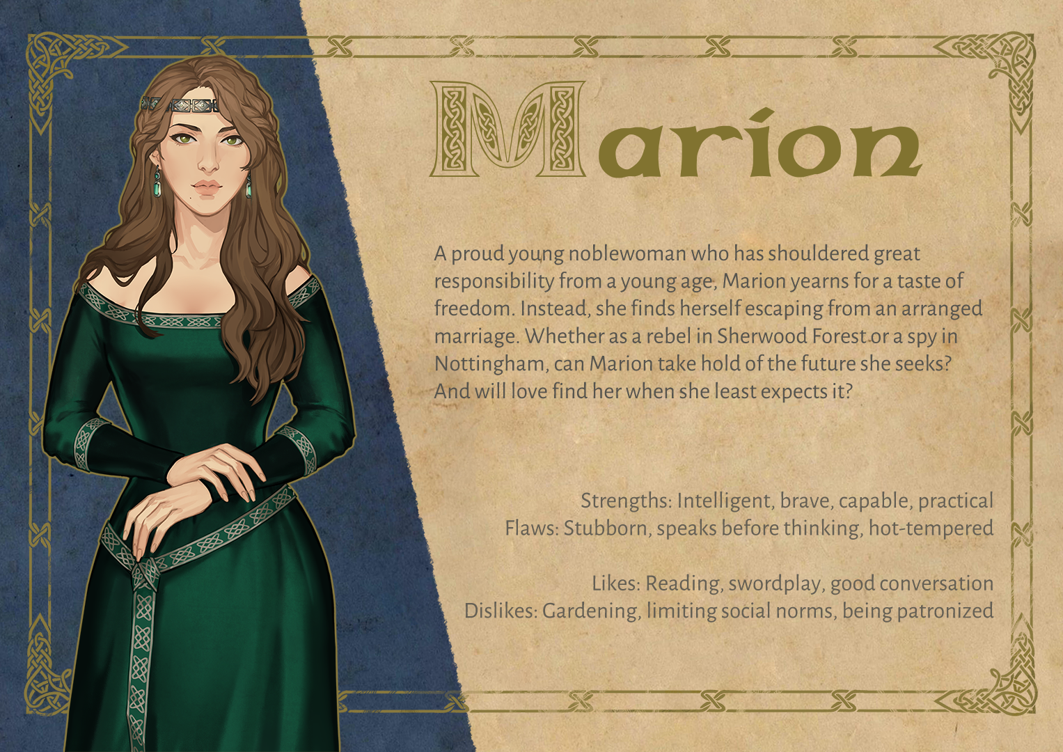 Made Marion Provides A Lovely Otome Twist To Robin Hood 1
