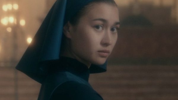 Kristina Tonteri-Young as Sister Beatrice in a promotional image for Warrior Nun.