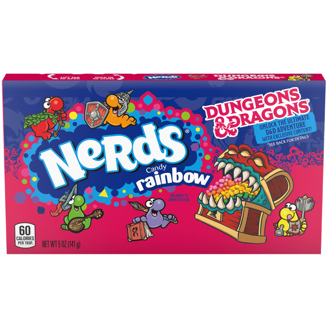 D&D And Nerds Candy Announce New Partnership With Branded Candy, Exclusive Adventure 2 Nerds Theater box with D&D branding