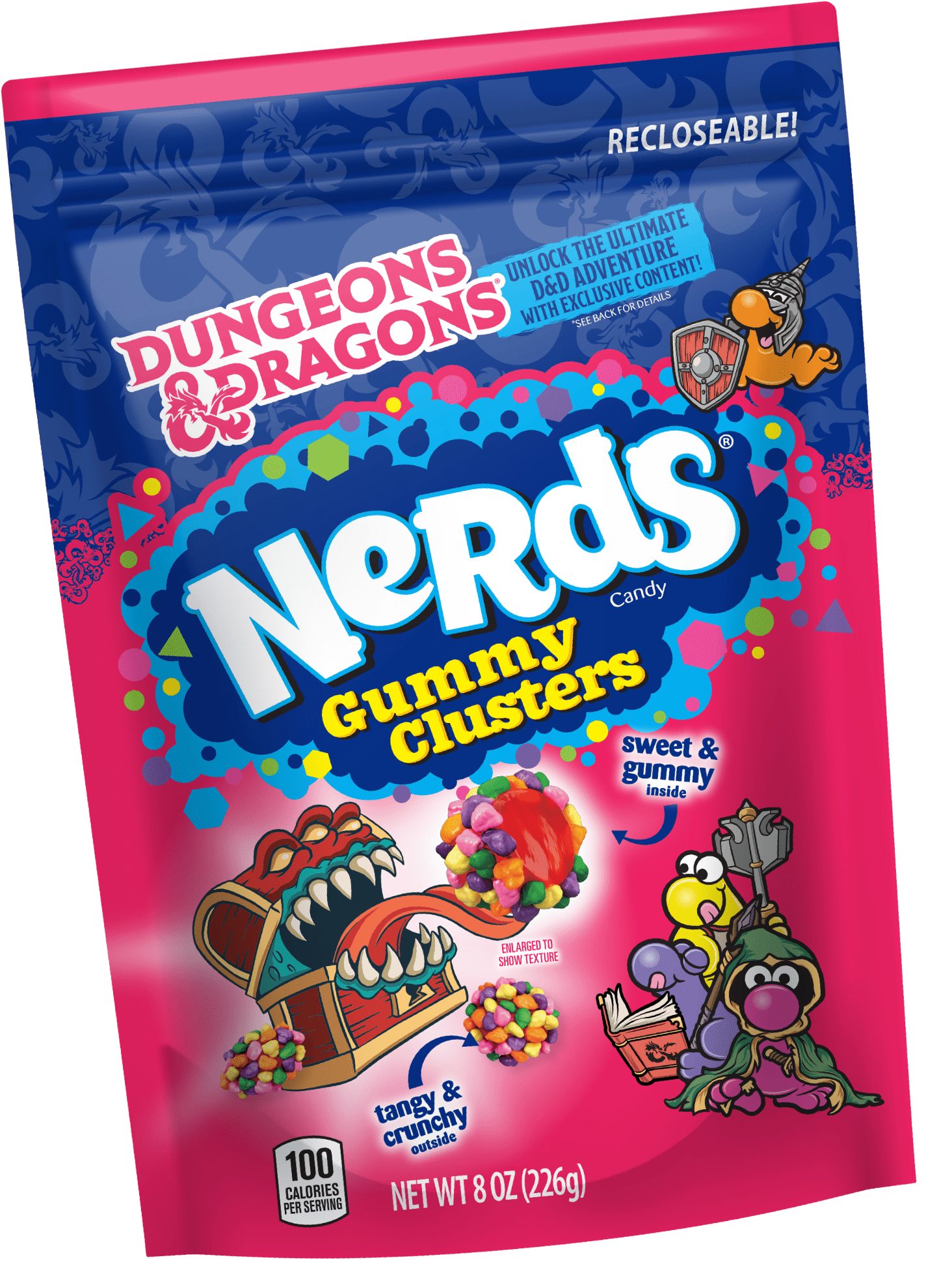 D&D And Nerds Candy Announce New Partnership With Branded Candy, Exclusive Adventure 1 Nerds Gummy clusters with D&D branding