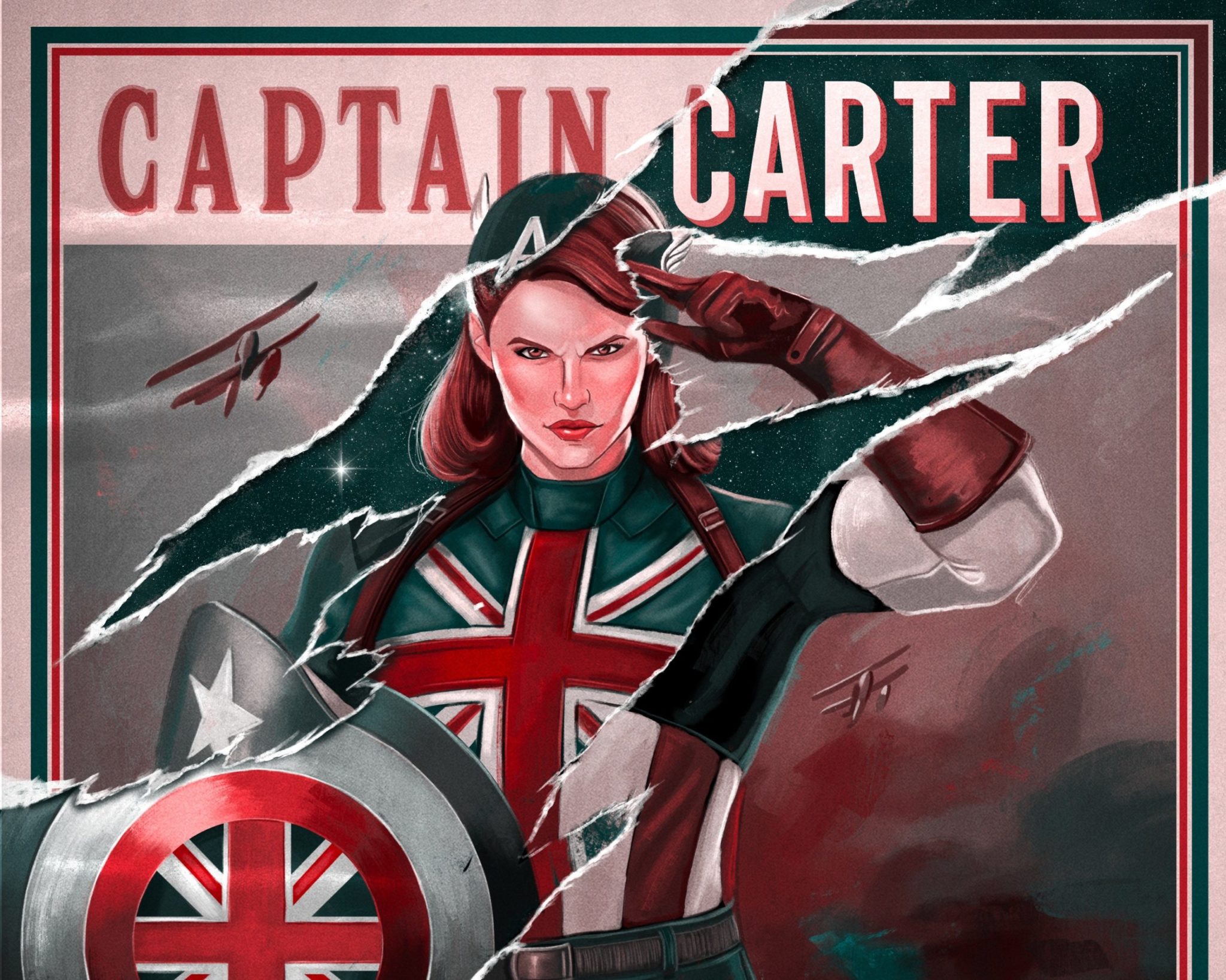 peggy as captain carter