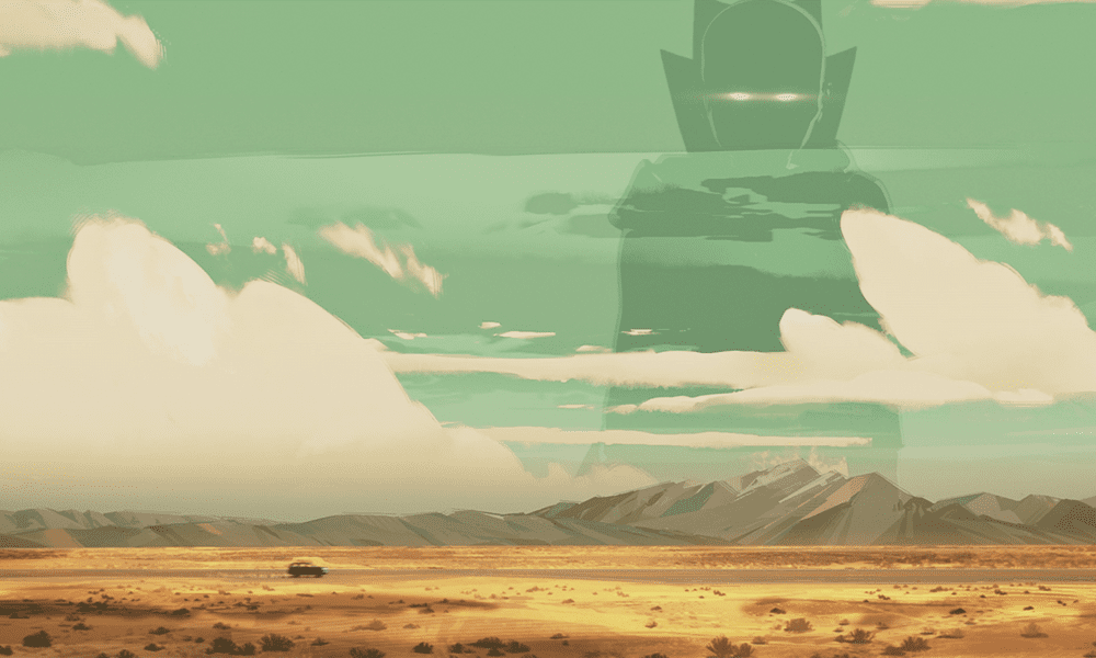 The Watcher looks at the New Mexico Desert in What If Episode 3