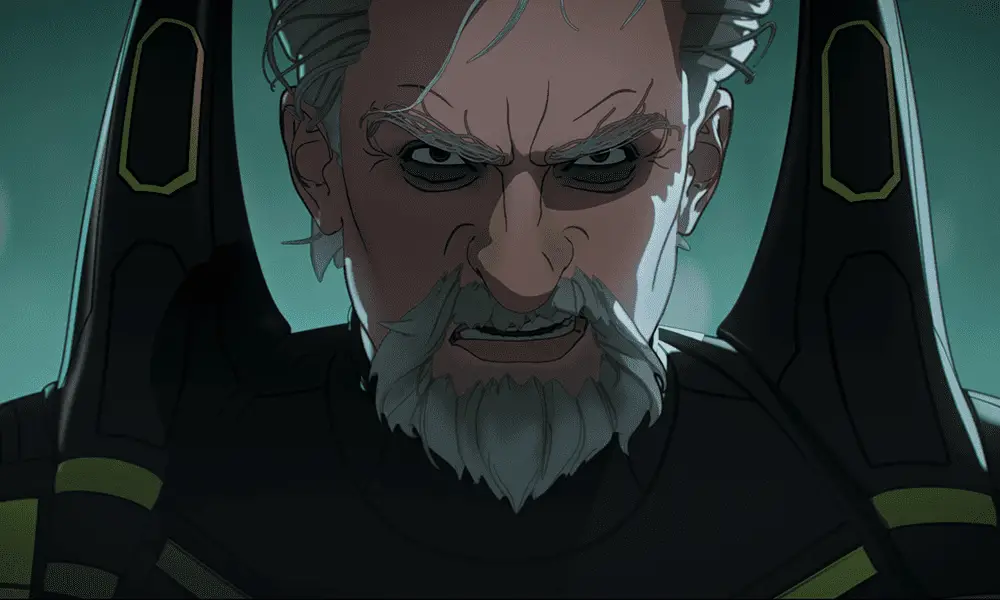 An unhinged and rough-looking Hank Pym as Yellowjacket in What If ...? S01E03