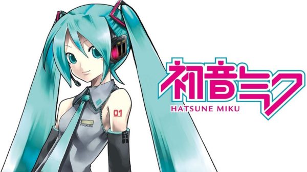 blue haired virtual girl hatsune miku