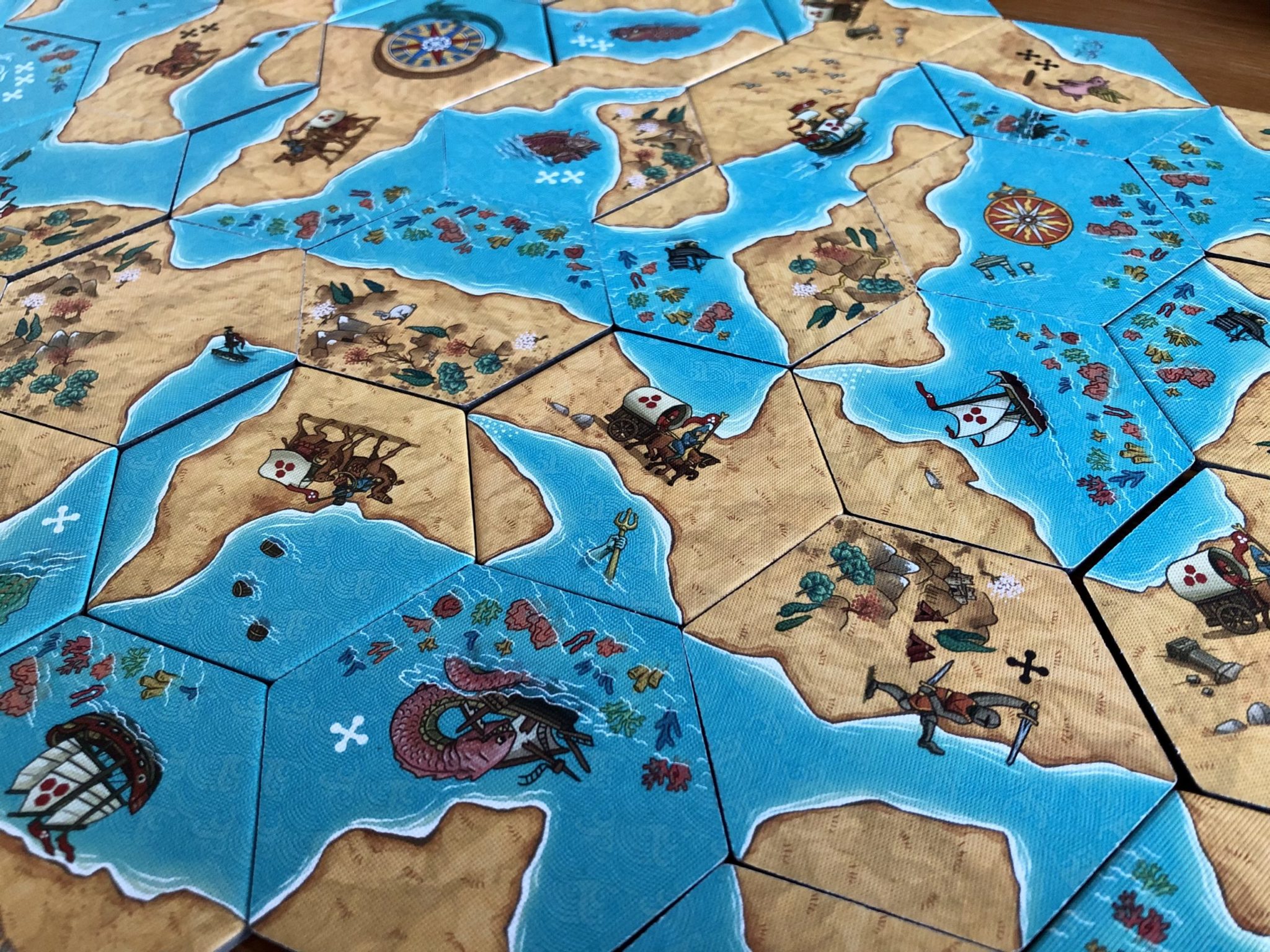Land vs Sea Lays it Out On the Map 5 land vs sea caravan and ships